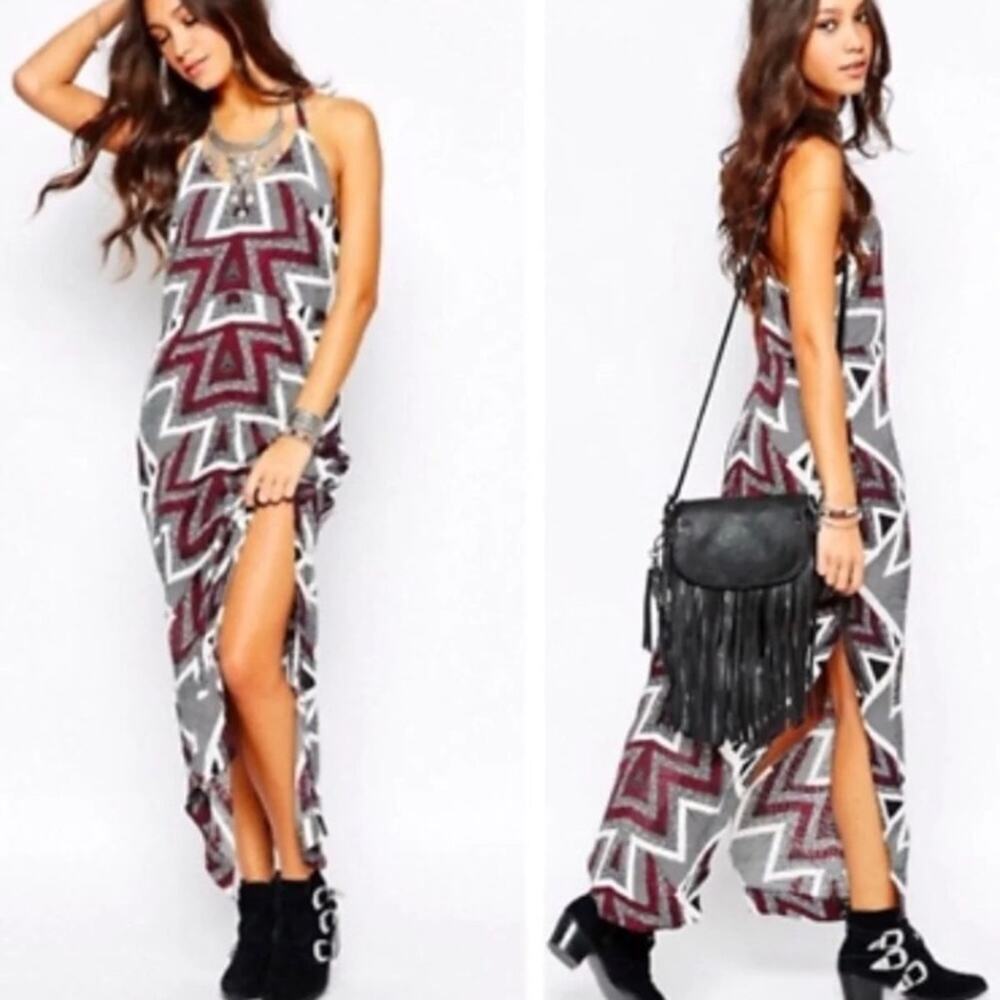 FREE PEOPLE Serves You Right Maxi  4